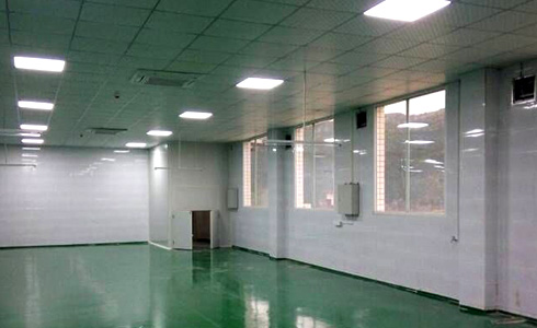 四川省銳嘉食品工業有限公司廠房裝修工程案例